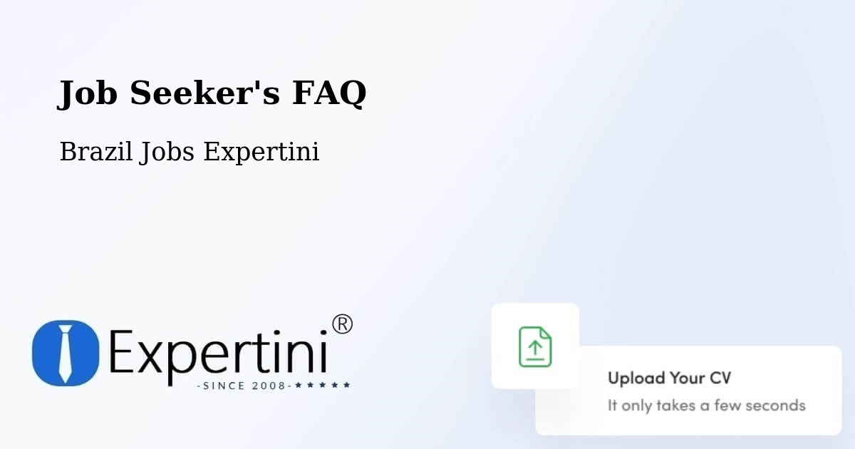 Job Seeker FAQ – Seabra - Brazil Jobs Expertini